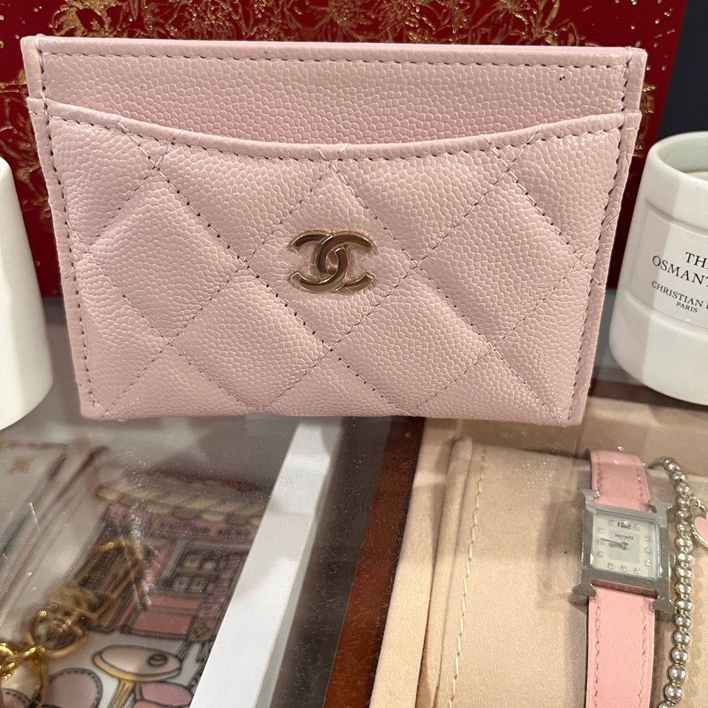 Brand new Chanel card case